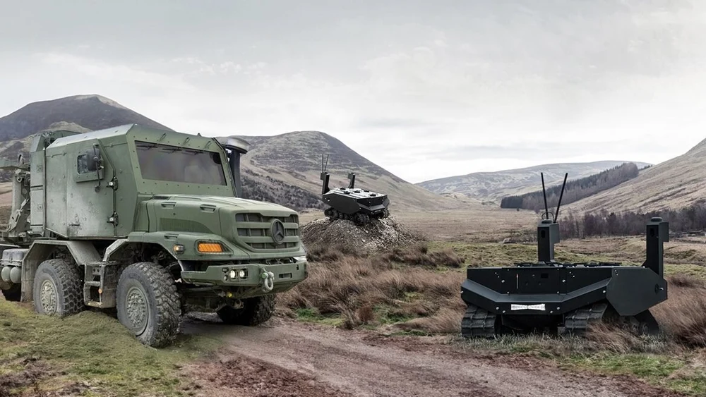 Ucraina va găzdui cel mai mare parc de roboți militari tereștri GEREON din lume