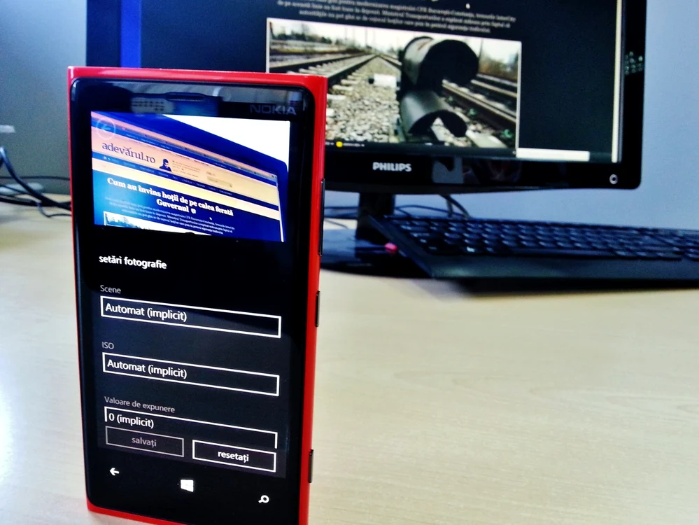 Noul Lumia va avea cea mai bună cameră foto de pe un smartphone, conform Nokia. FOTO Adevărul