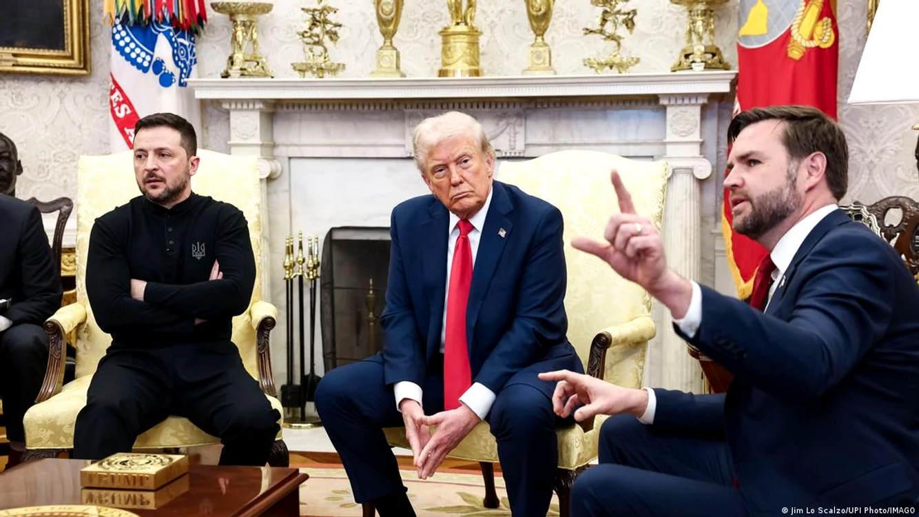 Disputa din Biroul Oval din februarie 2025 dintre Volodimir Zelenski, Donald Trump și JD Vance