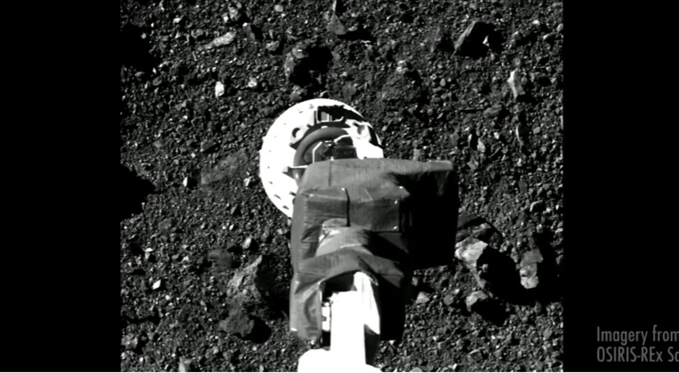 Sonda Osiris-Rex atingeasteroidul Bennu - captură video