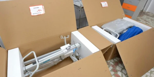 Unul dintre echipamentele donate de ArcelorMittral. Foto