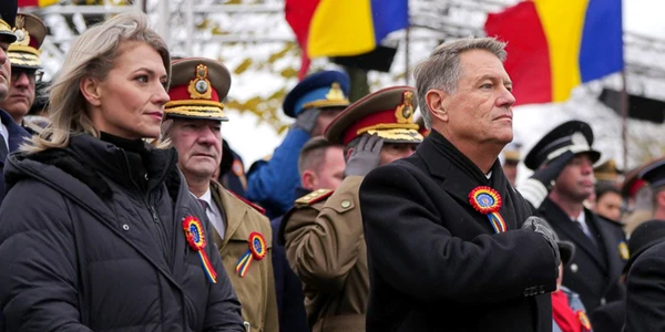 Klaus Iohannis si Alina Gorghiu jpg