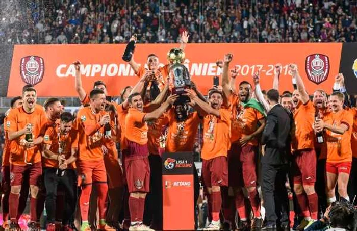 CFR Cluj, campioana României FOTO Arhivă personală/Facebook