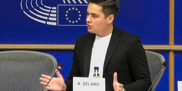Selly in Parlamentul European jpg