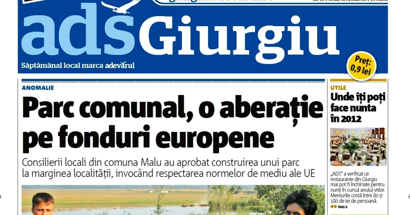 Noul număr al ADS Giurgiu poate fi procurat de la toate punctele de difuzare a presei din municipiu