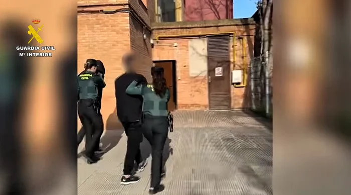 Tânăr român torturat în Spania / Foto: Youtube Guardia Civil