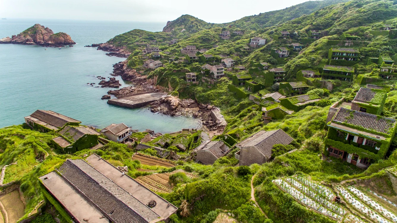 Houtouwan este un fost sat pescăresc din China (Foto: Profimedia)