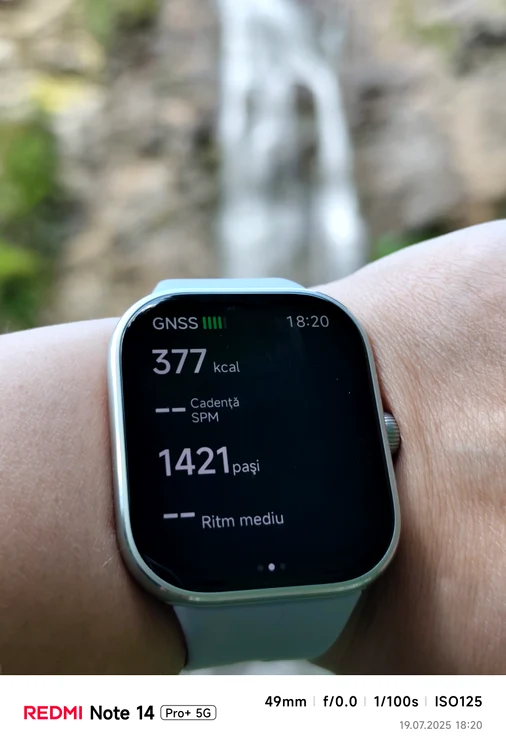 Ceasul Redmi Watch 5 de la Xiaomi Foto Daciana Stoica pentru AdevărulCeasul Redmi Watch 5 de la Xiao