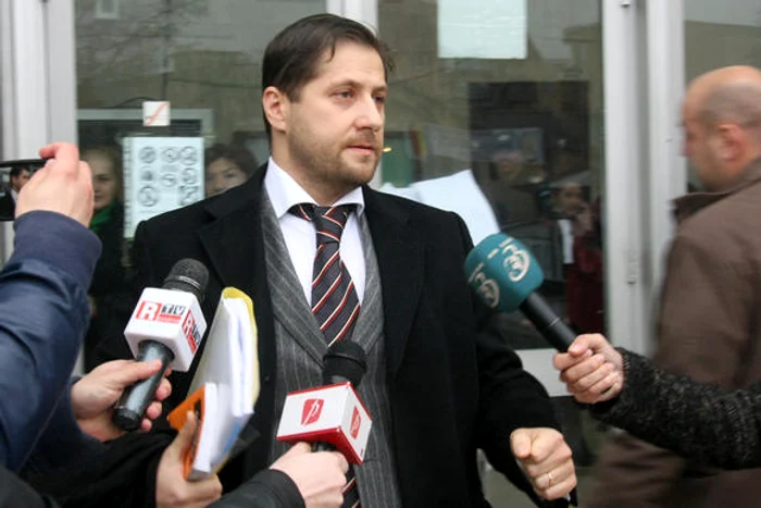 Ginerele lui Traian Băsescu, avocatul Radu Pricop a fost trimis în judecată pentru șantajarea unui om de afaceri.foto: Tudor Costi/Mediafax
