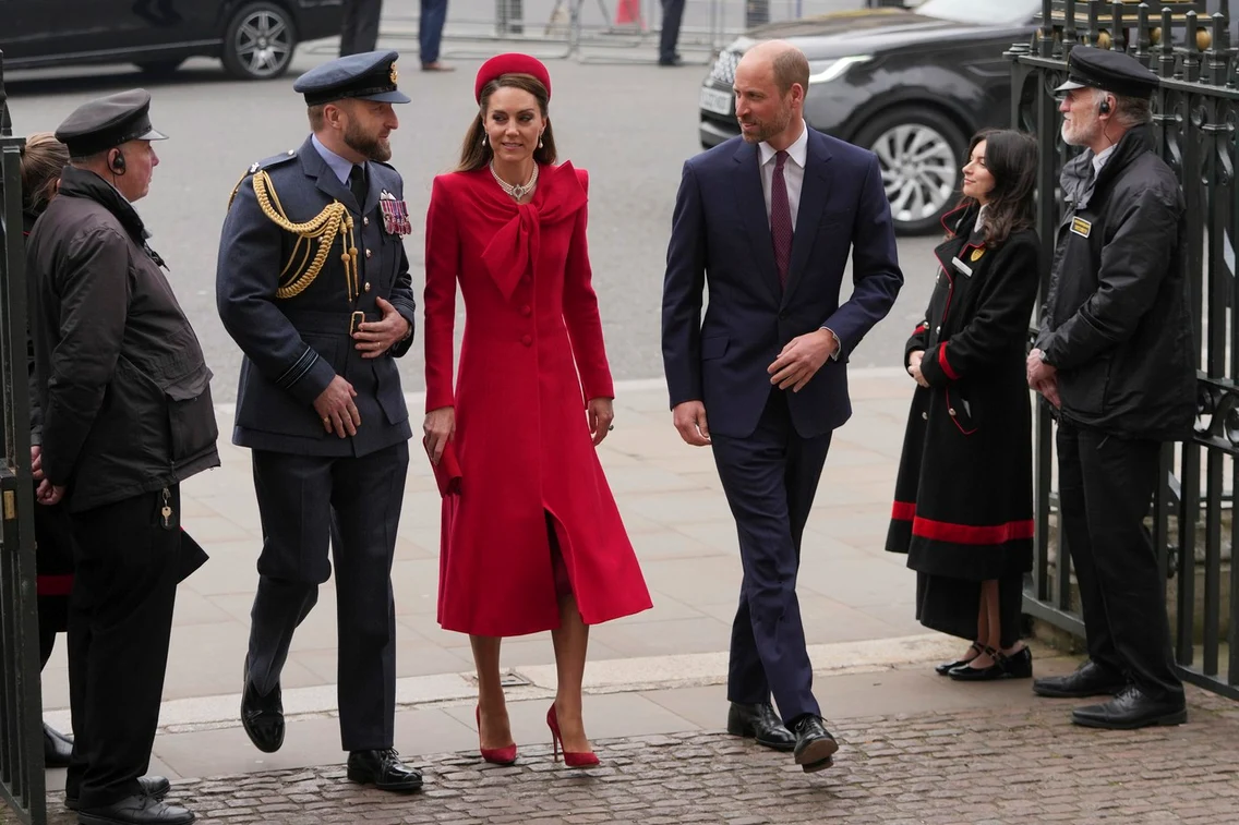 Kate Middleton și Prințul William la Commonwealth Day