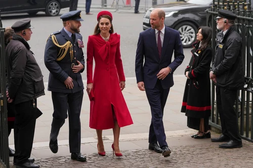 Kate Middleton și Prințul William la Commonwealth Day 
