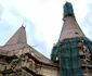 Cavalerul care îl reprezintă pe Iancu de Hunedoara, reamplasat pe Turnul Buzdugan al Castelului Corvinilor (© Primăria Hunedoara)