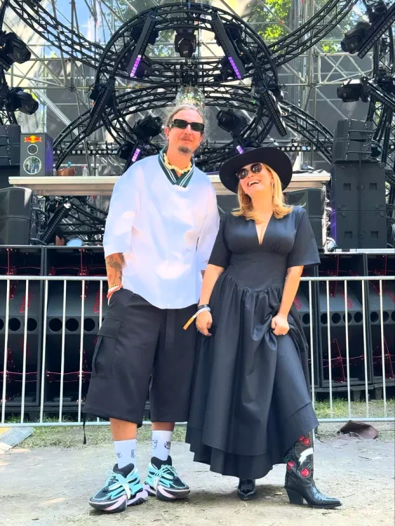 Andreea Esca la UNTOLD 2025 / Foto: Instagram