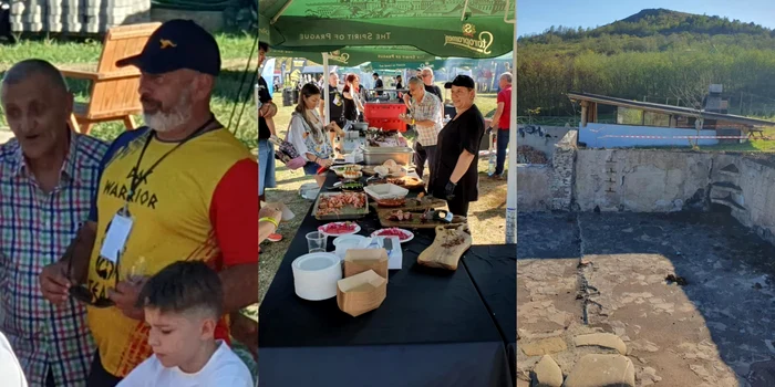 Cornel Dinicu a redeschis Ferma Dacilor cu un festival culinar. Foto Click!