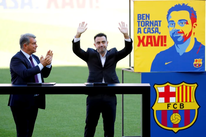 
    Xavi a revenit la clubul unde s-a format ca fotbalistFoto: EPA-EFE  