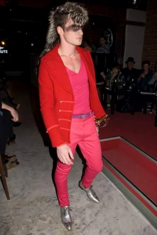 Andrei Baciu, pe vremea când era fotomodel