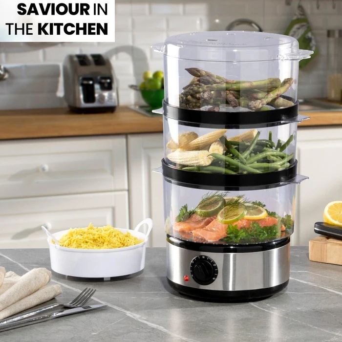 Aparat electric de gătit cu aburi Sursă Kazz magazine com jpg