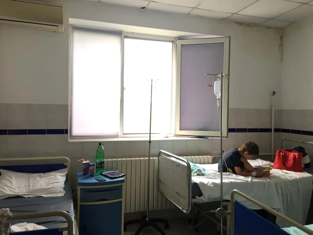 Spitalul de Boli Infecţioase din Constanţa Sursa Facebook Alexandra Popescu-York 