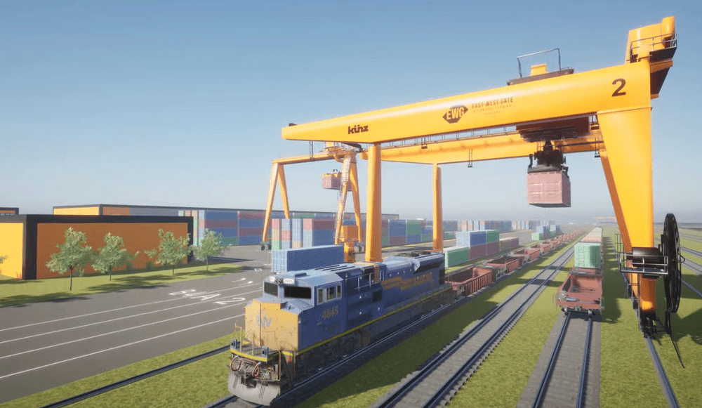 Ungaria a inaugurat cel mai mare terminal feroviar intermodal din Europa, lângă frontiera cu Ucraina