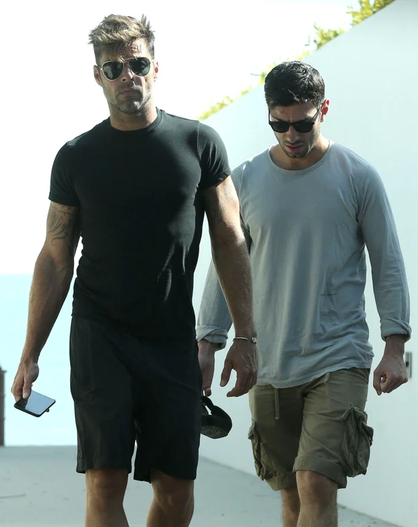 Exclusive Ricky Martin & Jwan Yosef Out Together In Malibu jpeg