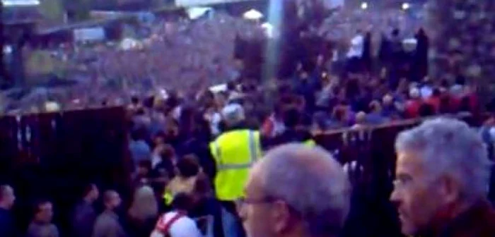 VIDEO SPANIA Haos la concertul lui Bruce Springsteen