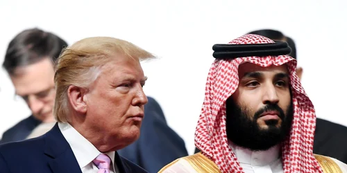 Donald Trump si printul Bin Salman FOTO EPA-EFE