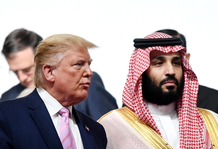 Donald Trump si printul Bin Salman FOTO EPA-EFE