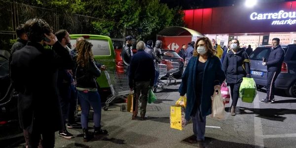 Italia extinde carantina pentru epidemia de coronavirus în toată ţara . foto epa-efe