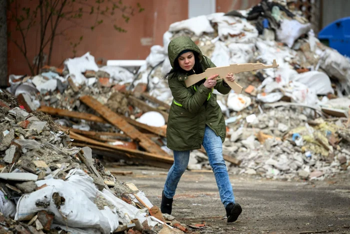 Razboi Ucraina distrugeri morti raniti refugiati 21-22 aprilie 2022 FOTO Getty Images