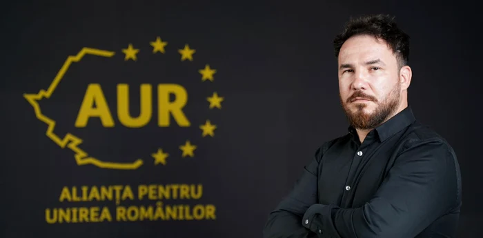 Marian Udrea, candidatul AUR la primăria Stoeneşti. Foto: AUR