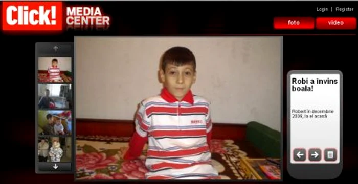 Robi a învins boala!