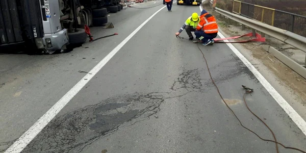 accident TIR alba iulia