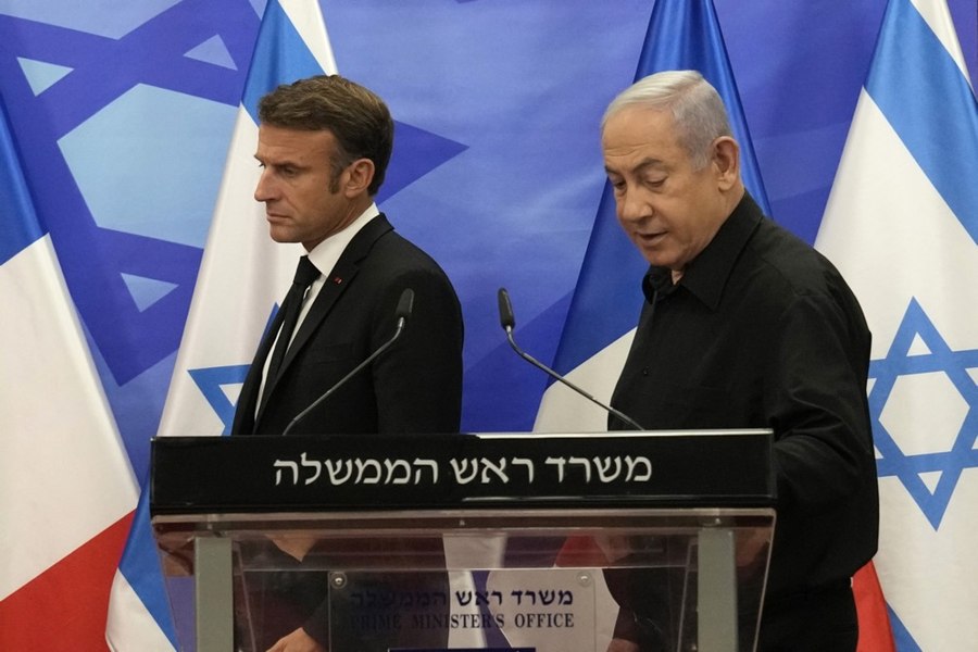 Replica lui Netanyahu după ce Macron a spus că Israelul nu ar trebui să uite că a fost creat printr-o rezoluție a ONU