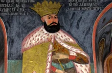 Șerban Cantacuzino, fresca bisericii mânăstirii Hurezi