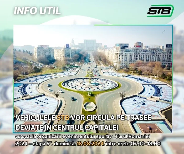 STB a anunţat modificări temporare în ruta unor autobuze şi troleibuze. Foto Facebook