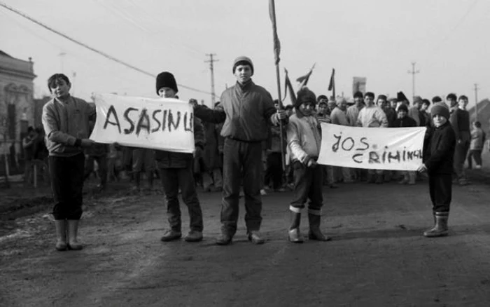 Revoluţia de la Sânpetru Mare FOTO Dobrivoie Kerpinisan