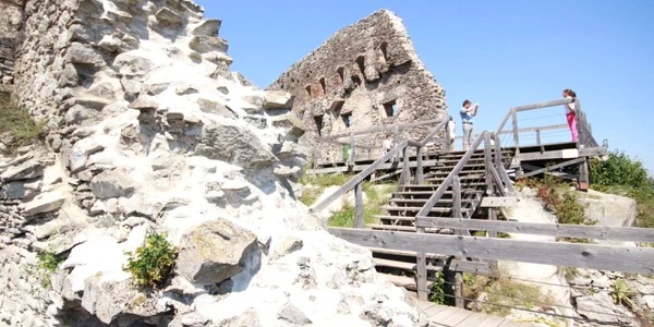 Cetatea Devei în august 2014