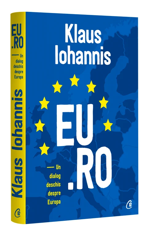 coperta carte Johannis „EU.RO – un dialog deschis despre Europa”