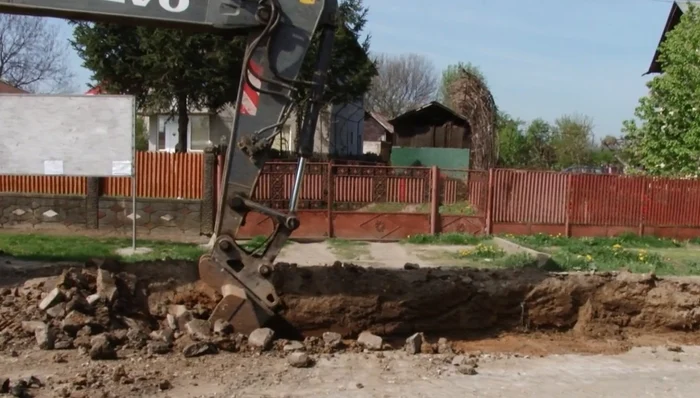 Canalizarea a fost realizată pe bani europeni