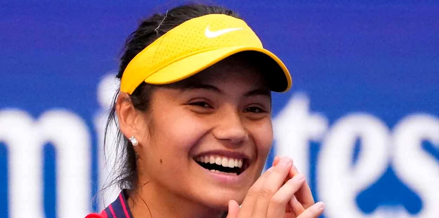 Emma Răducanu i-a încântat pe spectatori, anul trecut, la Transylvania Open. FOTO: Arhiva Adevărul