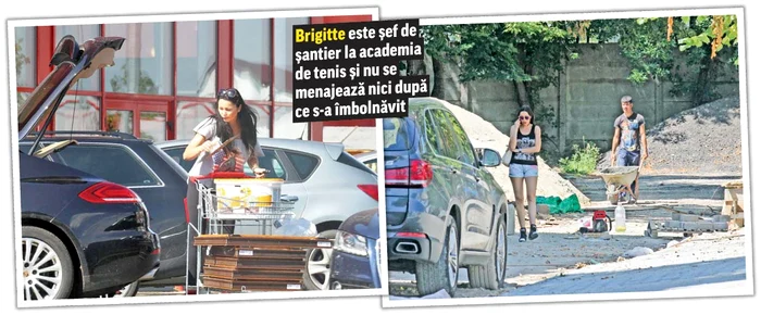 În timp ce soţia se ocupă de lucrări, Ilie se distrează la turneul de la Wimbledon