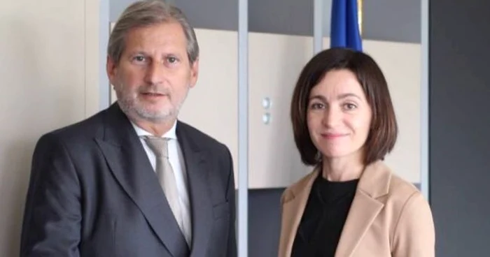 Maia Sandu si Donald Tusk Facebook