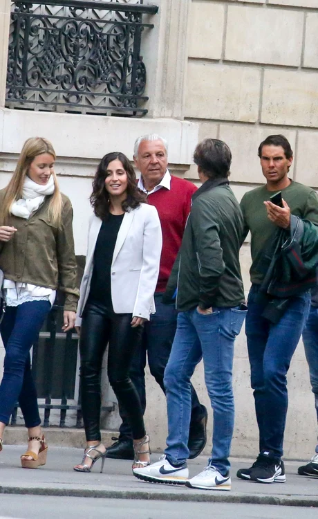 Exclusif Rafael Nadal va dîner avec sa famille et des amis à Paris jpeg