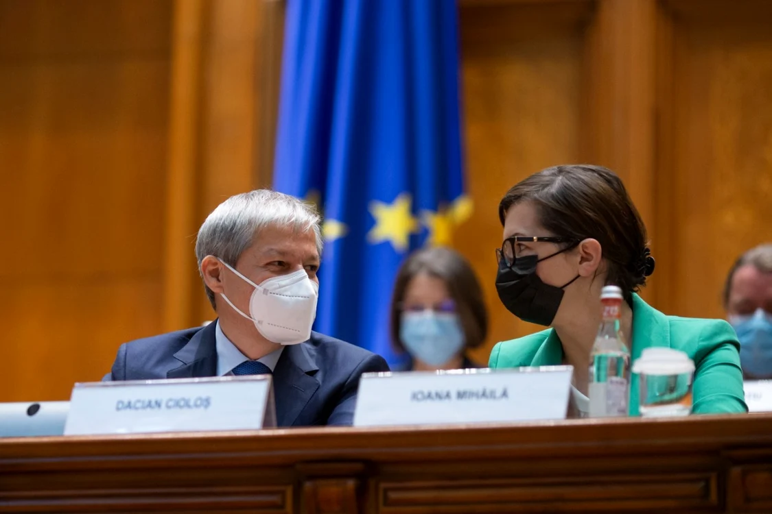 Dacian Cioloş şi Ioana Mihăilă FOTO Inquam Photos / Ilona Andrei