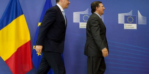 Premierul Victor Ponta şi preşedintele CE Jose Barroso BRUXELLES 17 septembrie 2012