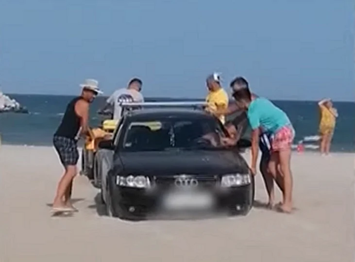 Tânărul a primit o amendă de 10.000 de lei / foto: captură YouTube/Dobrogea TV