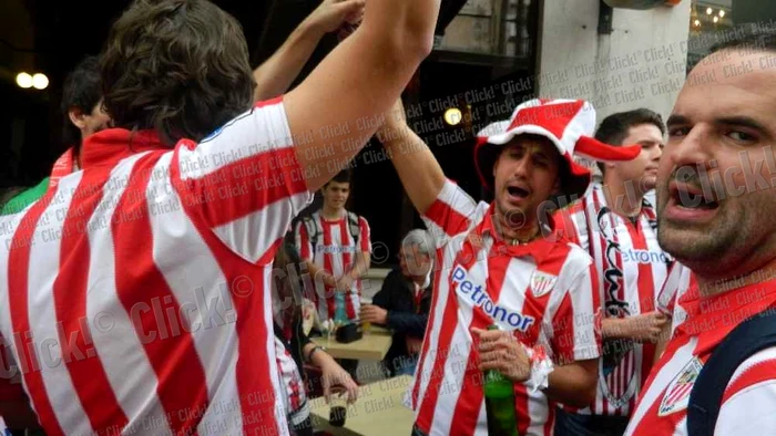 Fanii lui Athletic Bilbao au lăsat dezastru în urmă.
