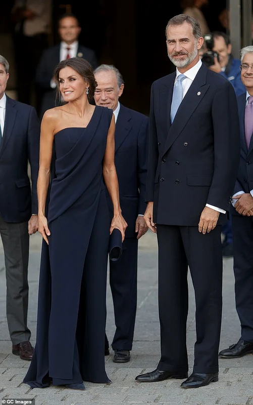 Spanish Royals Arrive At Royal Theatre jpeg