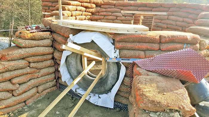 Toate formele casei sunt rotunde