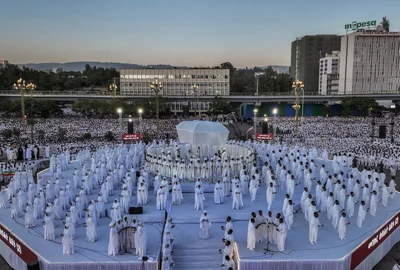 Craciunul in Etiopia FOTO Profimedia 